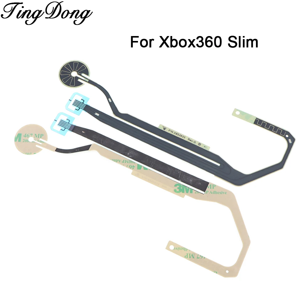 1/5/10PCS  For Xbox360 Slim Console Original Power Eject Button Ribbon Cable For Xbox360 S On Off Power Switch Flex Cable