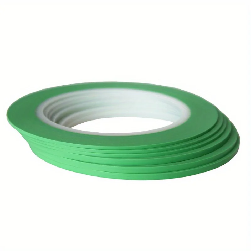 YITAP 1,5mm Feinlinien-Abdeckband Grün Hochtemperaturbeständiges Vinylband für Autolackierung Kurvendesign Auto-Detailing – Detail 6