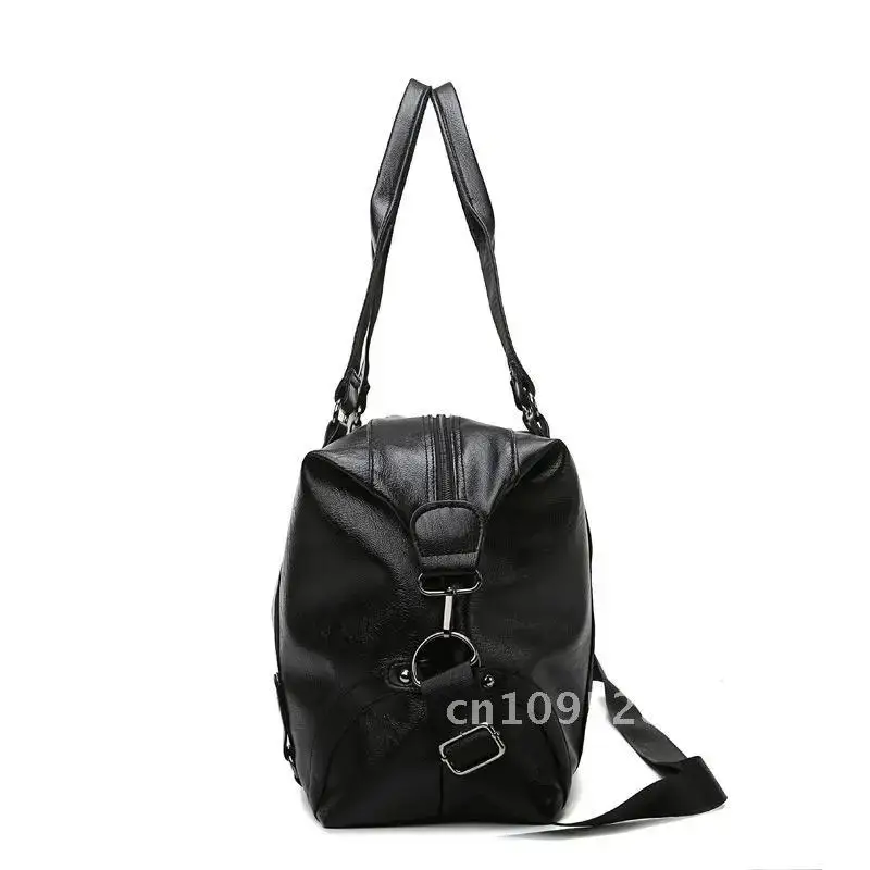 أزياء الرجال حقيبة سفر الأمتعة حقيبة كبيرة المحمولة سعة الجلود حقيبة يد رجالية الأعمال حقيبة كروسبودي رحلة الكتف عادية