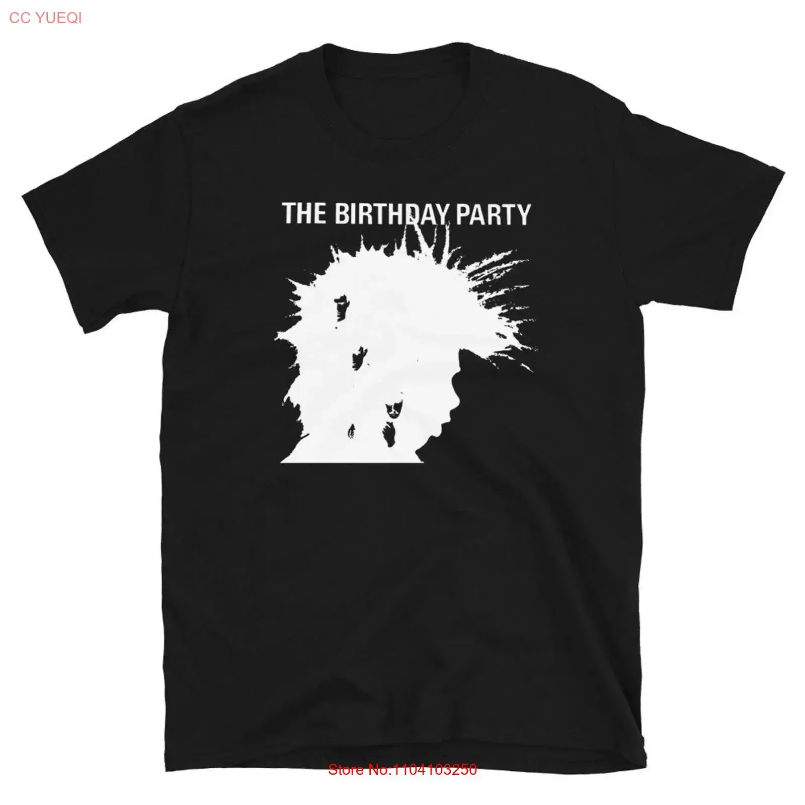 The Birthday Party T Shirt Nick Cave Rowland S Howard Post Punk Goth Band vintage Washed Versatile Unisex Stylish graphic