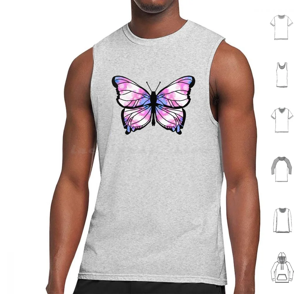 Copy Of Trans Tank Tops Vest Sleeveless Trans Pride Flag Genderfluid Genderfaun Genderfae Gendervoid Bigender