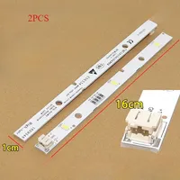 2PCS for Hisense / Rongsheng refrigerator LED lights refrigeration lights 1629348 freezer lights strip light board universal