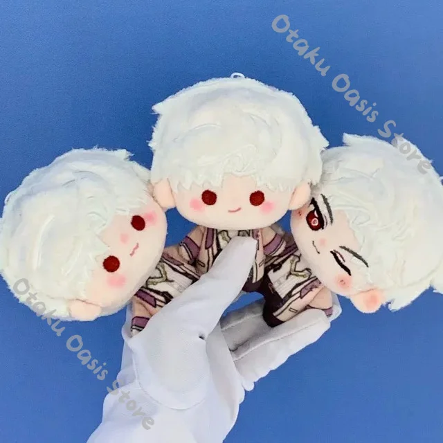 Love and Deepspace Sylus Birthday Puppet Cotton Maumet Moppet Cosplay Plushie Pendant Figurine Fluffy Rubber Band Headwear