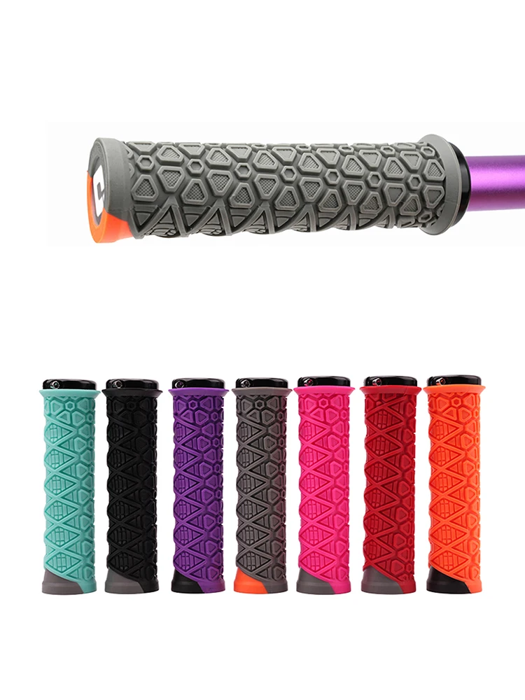 AliExpress ODI G30 MTB Silicone Lock-On Handlebar Grips Anti-Slip Shock Absorption Downhill Bicycle Mountain Bike 22.2MM Handle Parts