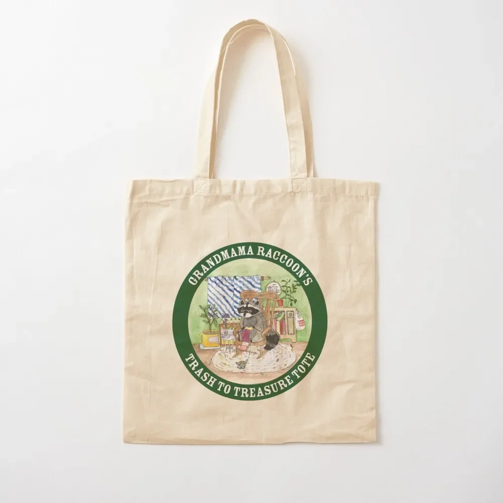 Grandmama Raccoon Tote Bag shopping bag great bag tote screen