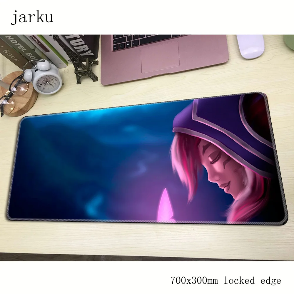 Коврик для мыши xayah, компьютерный геймерский коврик для мыши 700x300X2 мм, коврик для мыши, высококачественный коврик для мыши, эргономичный гаджет, подарок на Хэллоуин, настольные коврики