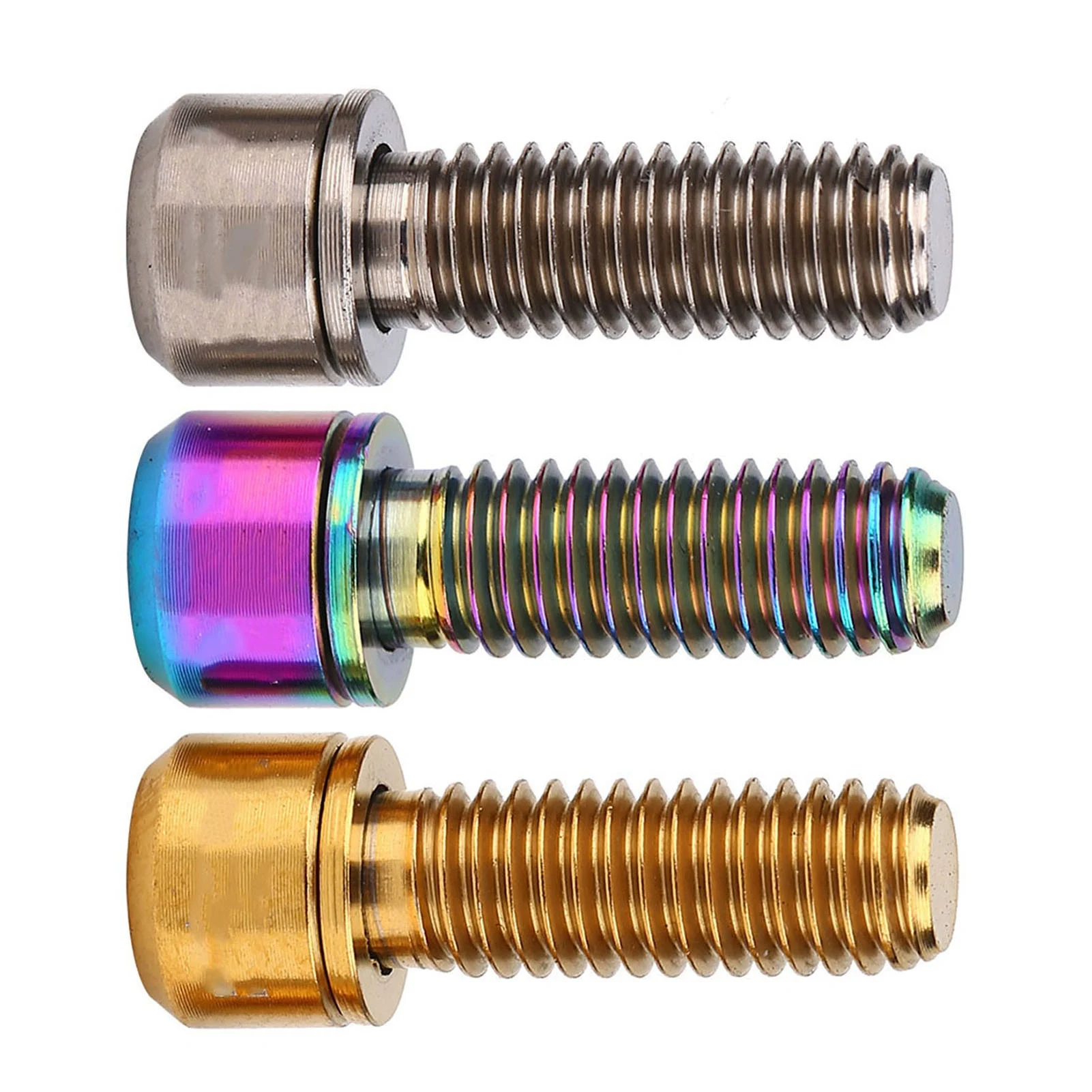 

M6x18mm Болт зажима дискового тормоза велосипеда Фиксированный винт с прокладкой Винт дискового тормоза велосипеда Винт дискового тормоза Винт M6 Винт M6x18 Винт