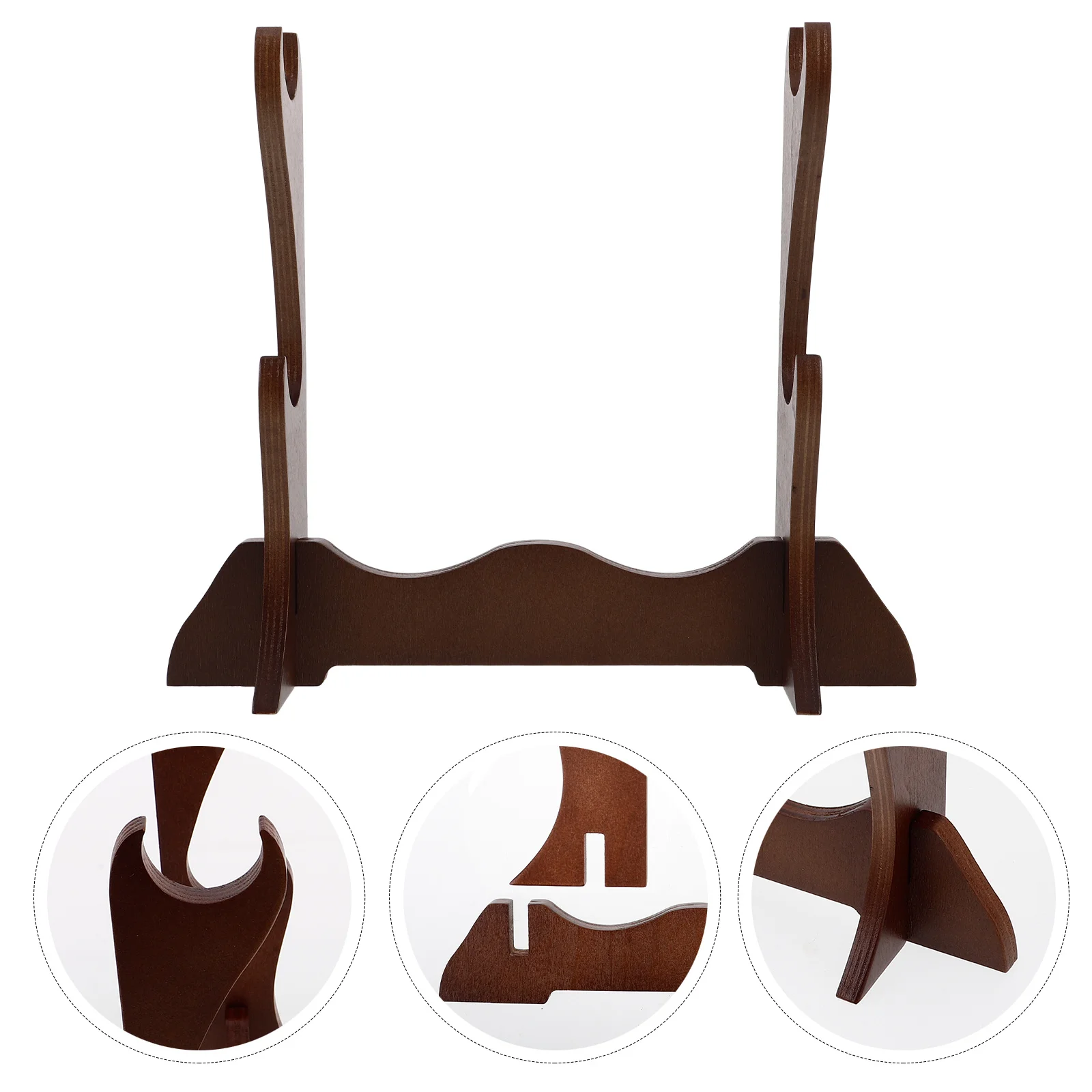 

Flute Placement Rack Decorative Bracket Desktop Display Holder Stand for Woodwind Instrument