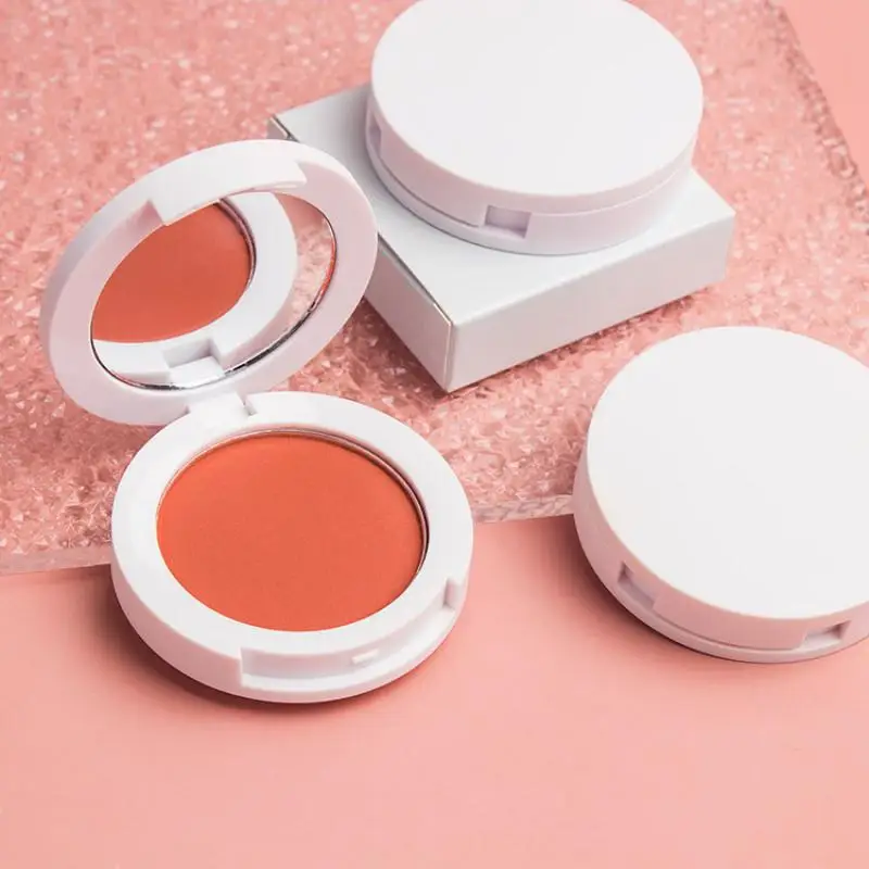 Print Logo Blush Palette Wholesale Korean Cute Makeup Private Label Cosmetics Blusher Powder Wholesale Bulk Business 50pcs