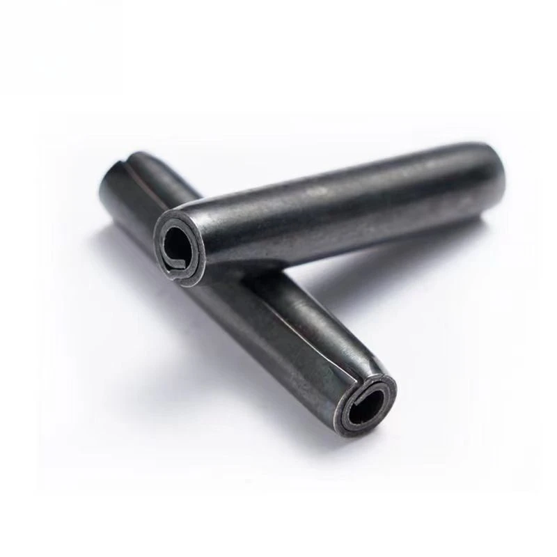 Vibration Resistant Spiral Spring Pin Self Locking for Heavy Machinery and Drive Systems Coiled Elastic Pin