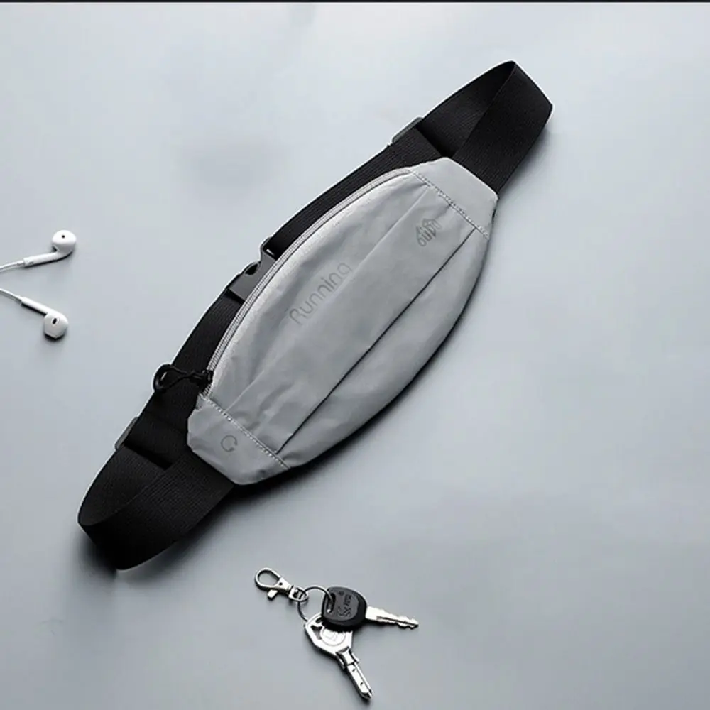 

7-дюймовая светоотражающая сумка для бега, плотно прилегающая эластичная спортивная поясная сумка, многофункциональная портативная сумка для мобильного телефона для мужчин и женщин