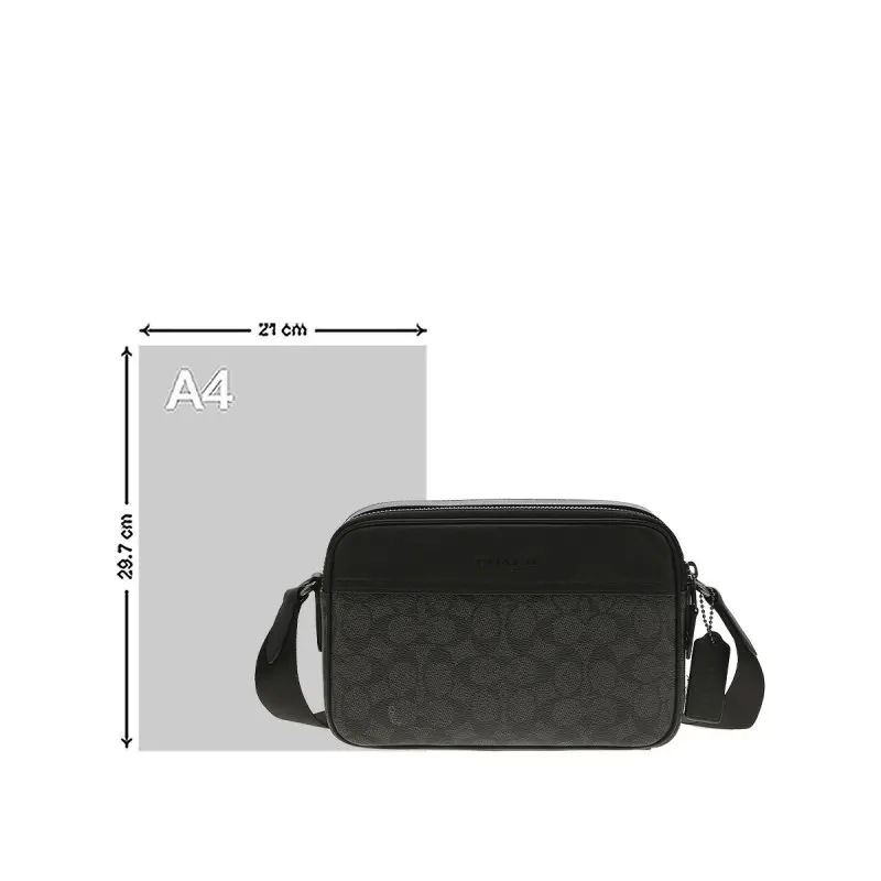 حقيبة كاميرا كروس بكتف واحد للرجال من كوتش