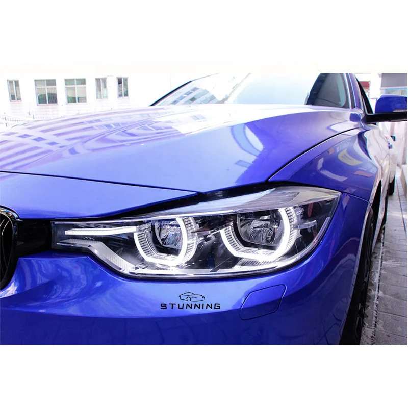 Upgrade led angel eyes car front full led headlamp headlight for 3 Series F30 F35 2012 2013 2014 head light head lamp