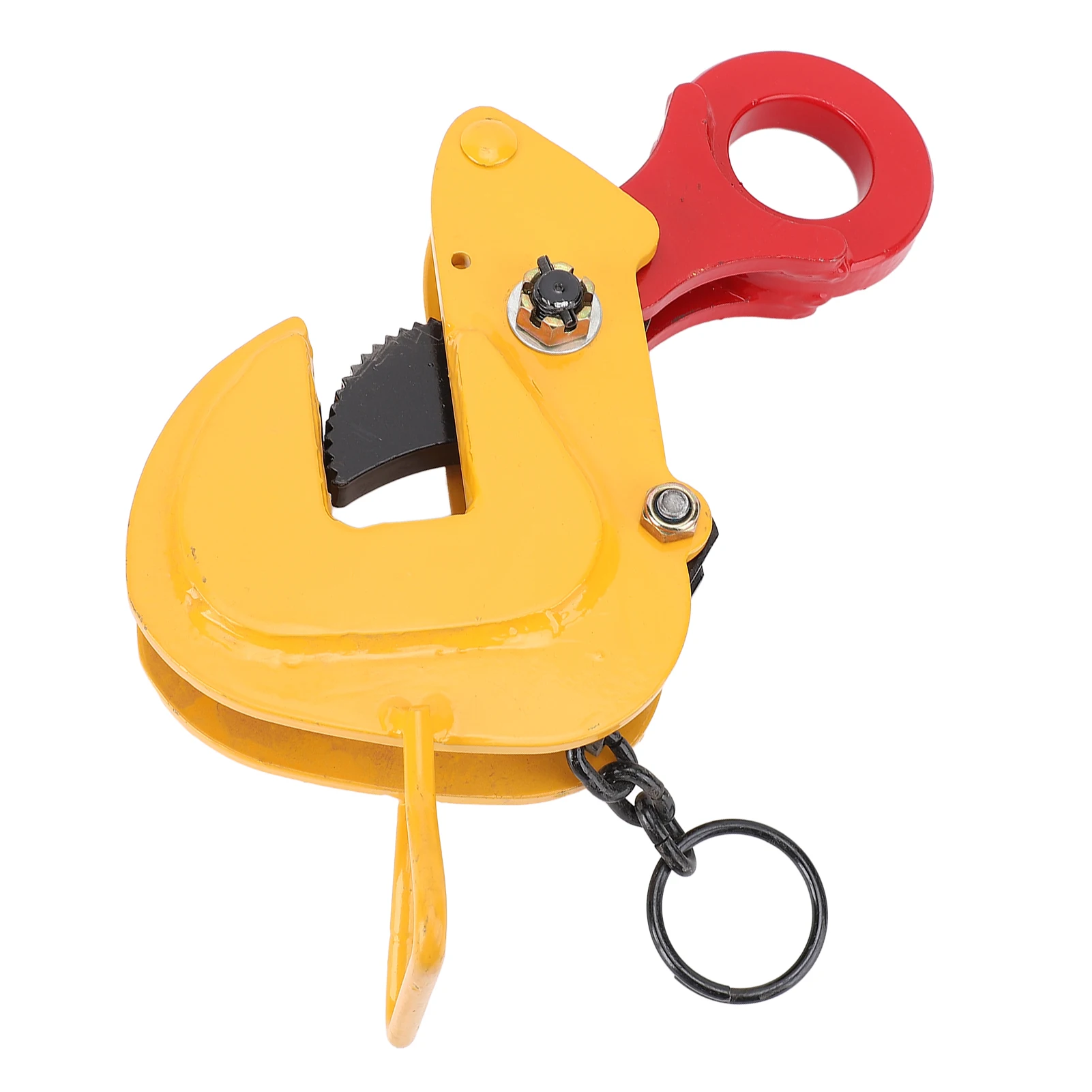 Sheet Metal Lifting Clamp Heavy Duty Low Carbon Steel Rugged Horizontal Plate Lifting Clamp 2 Ton Load Capacity for Machining
