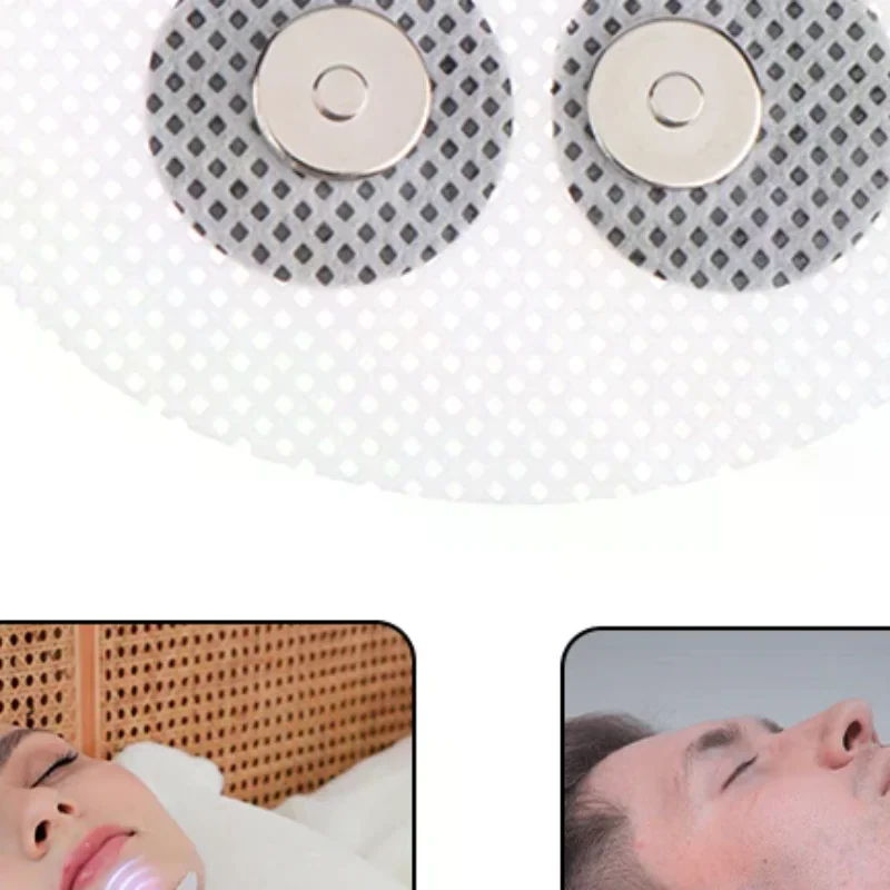 

1 шт., силиконовые электродные подушечки для горла, умное устройство против сна и остановки храпа, тестовый пластырь для глотания, стимулятор нервов