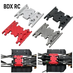 BDXRC metalowa obudowa do montażu skrzyni biegów skrzynia biegów uchwyt do 1/10 gąsienica RC osiowe SCX10 II 90046 90047 90075