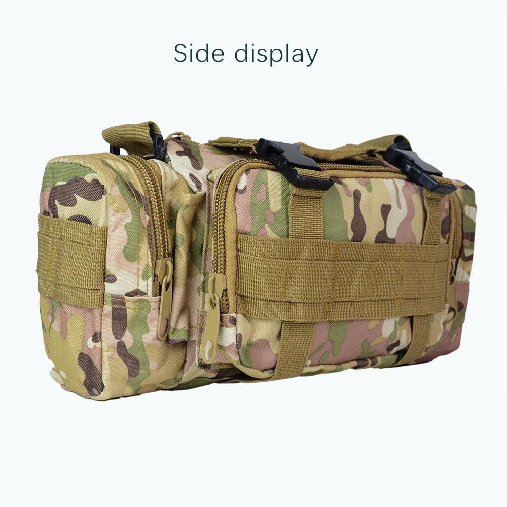 Sports outdoor Camo riding photography Tactical Magic 3P Attack Fanny pack Multi-function outdoor shoulder bag