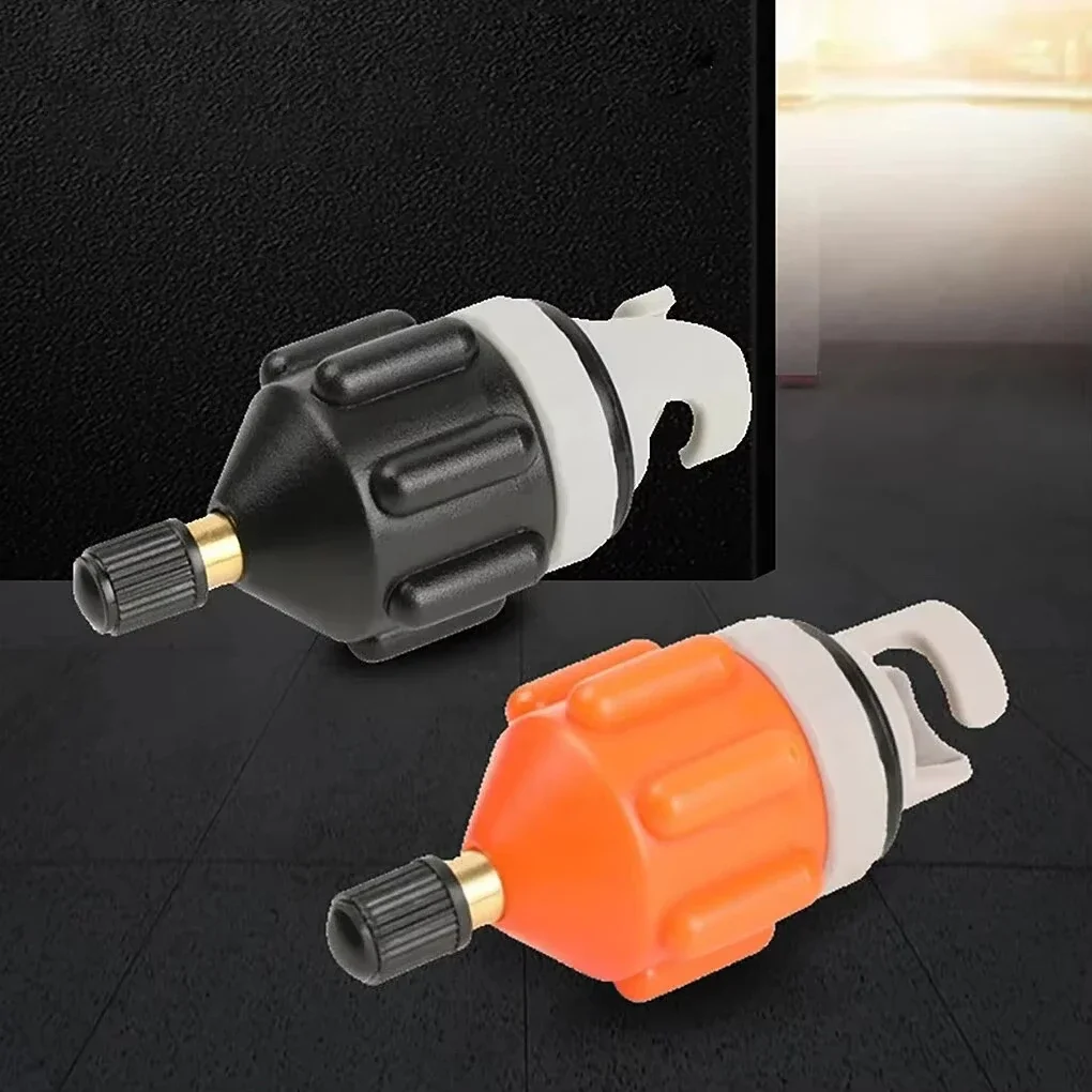 Durable Air Valve Adaptor Wear-resistant Rowing Boat Air Valve Adaptor Nylon Kayak Inflatable Pump Adapter for SUP Board