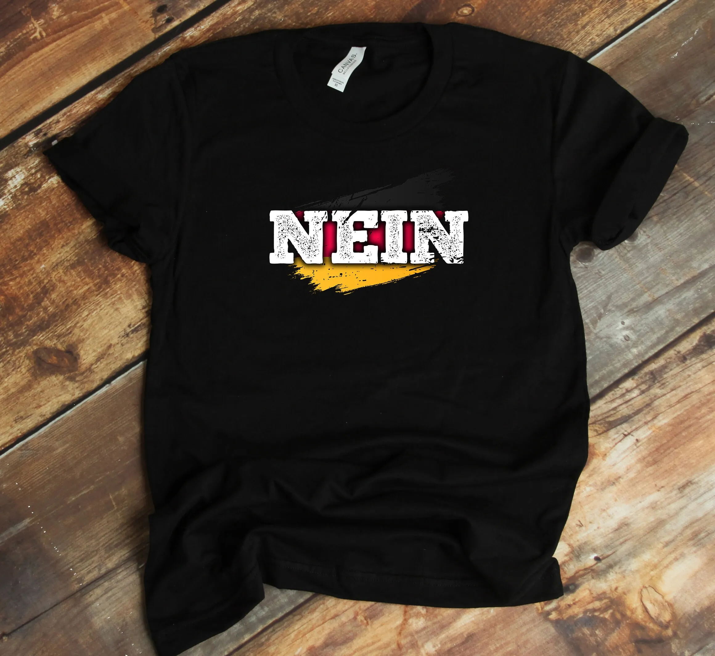 Oktoberfest T Shirt Beer Lover Nein No German Flag Germany Funny