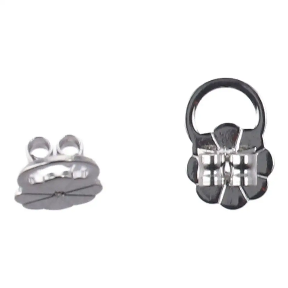 Plum Blossom Ear Plug Earring Backs Gold Earring Lifter Backs White Gold Copper Earring Backs Earring Stoppers For Studs