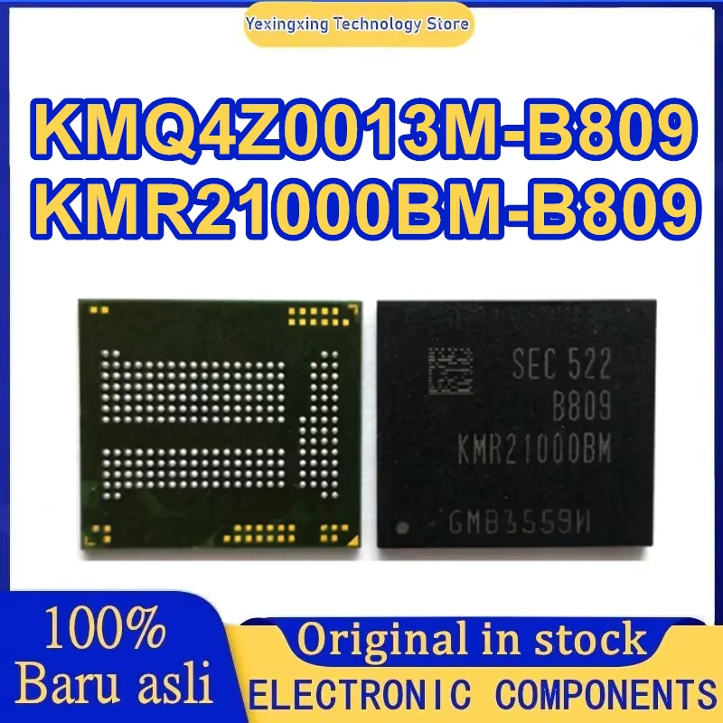 KMR21000BM-B809 KMQ4Z0013M-B809 2+3emcp BGA221 font library IC New Original in Stock