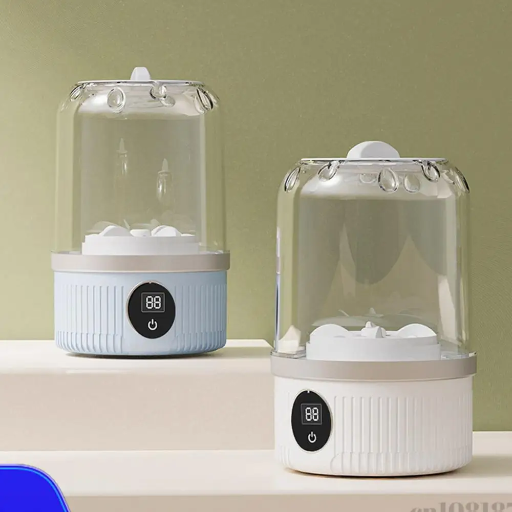 

New Wireless washing machine portable underwear cleaner 1L mini Socks Washing Machine Dehydratable Bucket Automatic Laundry Cup