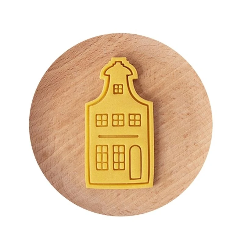 

Vintage House Biscuit Mold Cookie Stamps Fondant Biscuit Pastry Cookie Cutters