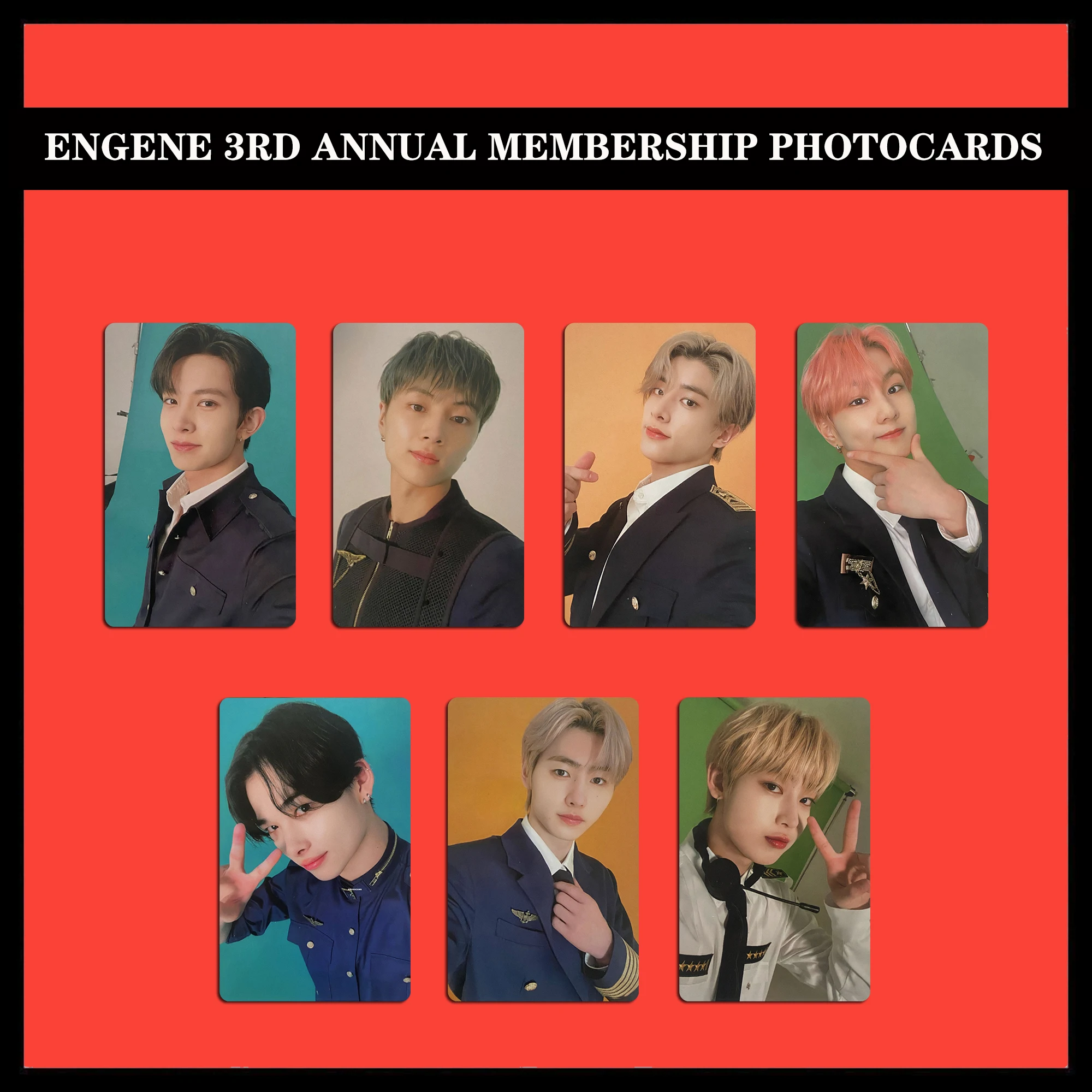 KpopEN 3RD ANNUAL MEMBERSHIP PHOTOCARDS Photo Card