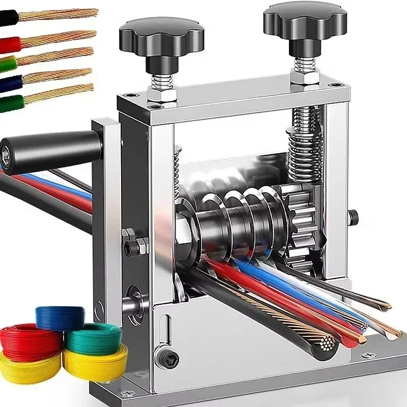 6-hole Hand-operated Cable Wire Stripping Machine Stripping Range 3-17mm Can Be Connected To An Electric Drill Not Easy To Shift