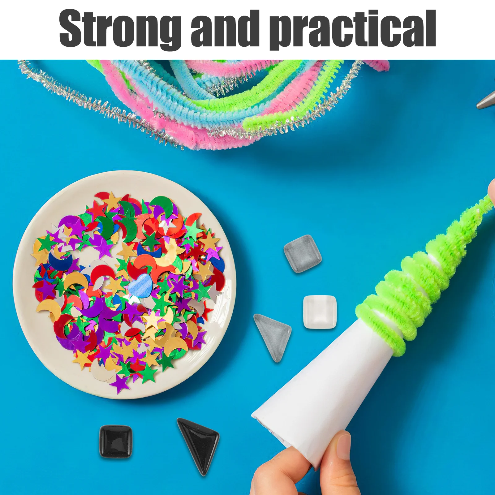 

200G Mixed Mosaic Pieces Irregular Shaped DIY Craft Tiles for Art Projects Handmade Decorations Supplies