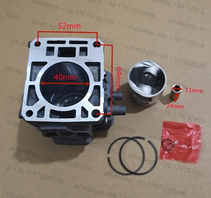 40mm FS240 / FS 240 Cylinder piston ring kit For STIHL FS 240 Mower brush cutter replacement parts