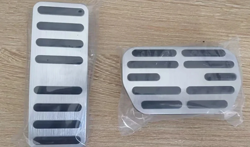 Aluminum Fit MG ZS HYBRID+ 2025 2026 PLUS LUXURY Accelerater Pedal Fuel Gas Pad Brake Suport Cover Car Accessory