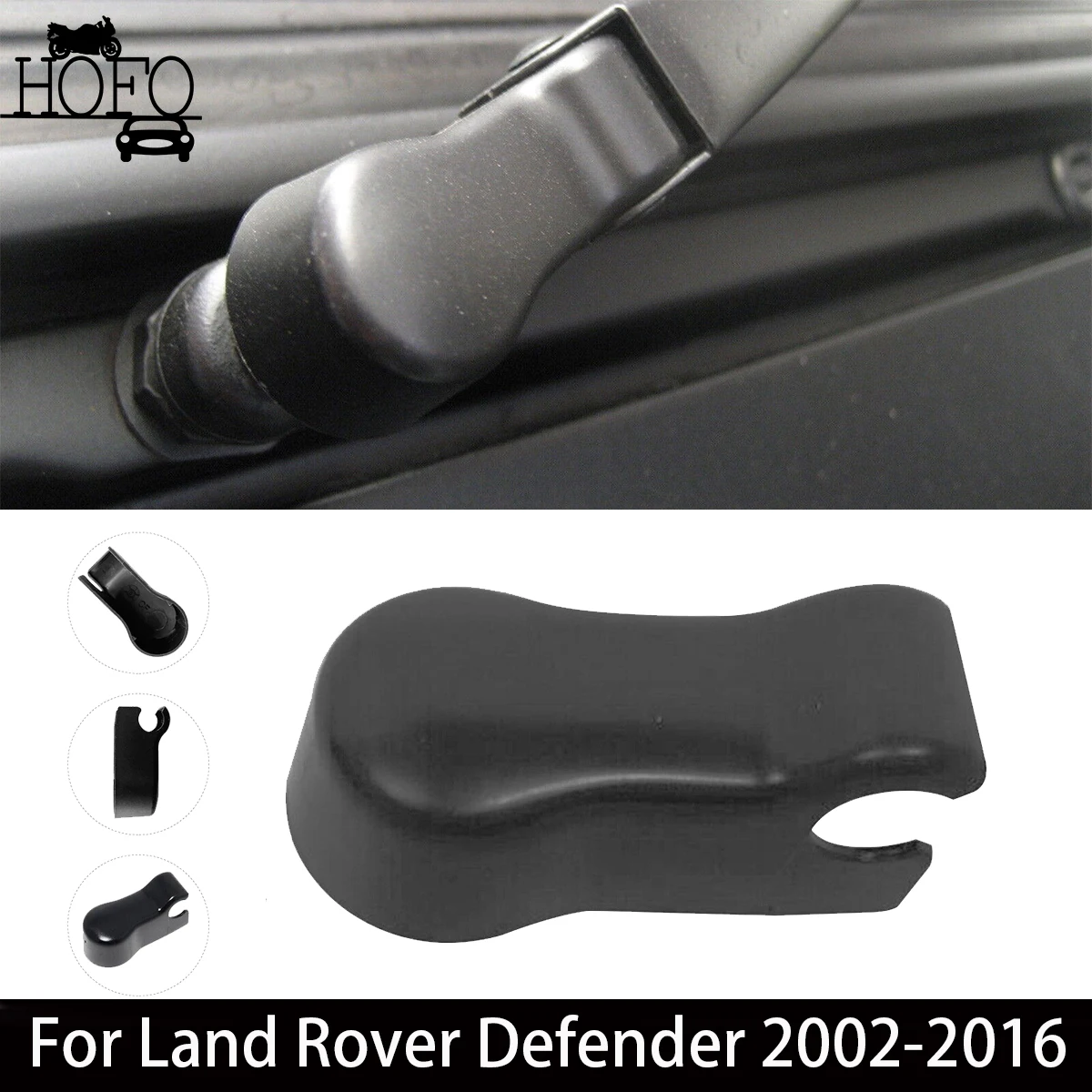 

Car Accessories Rear Windscreen Windshield Wiper Arm Cover Nut Cap For Land Rover Defender 2002-2016