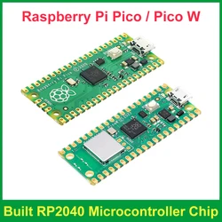 Raspberry Pi Pico / Pico W Based On RP2040 Microcontroller Dual-core ARM High-Performance Cortex M0+ Processor