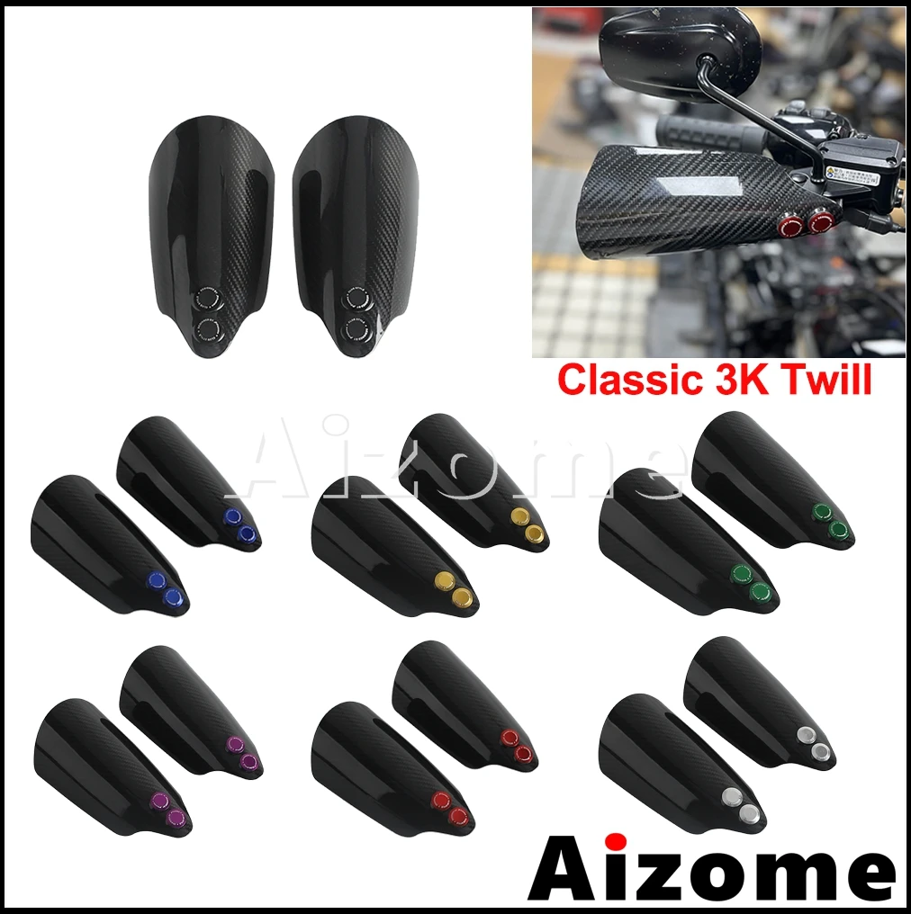 Motorcycle Hand Shield Guard Carbon Fiber Handle Handguard Protection For Harley Sportster Forty-Eight XL1200 X XS Low XL 1200L