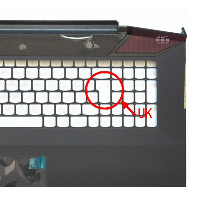 Imagem -03 - Estojo Superior com Touchpad para Lenovo Ideapad Capa Palmrest Y70017 Y700-17isk Eua Ap0zh000400 Reino Unido Novo