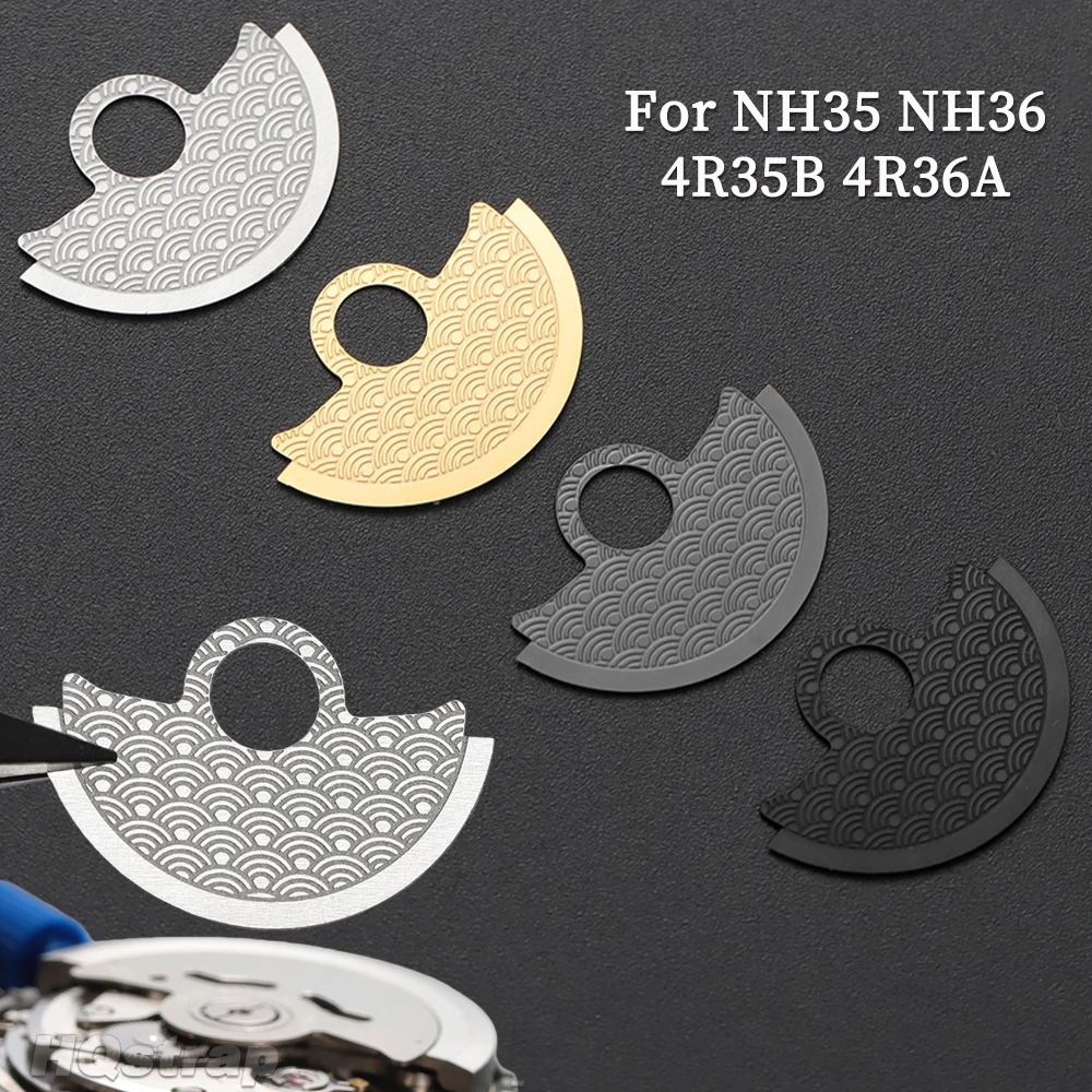 Watch Movement Accessories for NH35 NH36 4R35B 4R36A Movement Automatic Hammer Patch Watches Repair Tool for Watchmaker