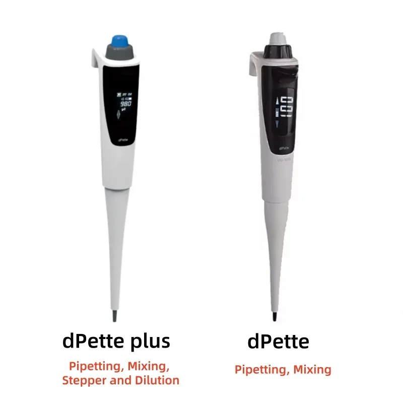 WEIAI High Accuracy Electronic Pipette Single Channel Pipeta Micro Electric Adjustable Laboratory Pipette 100-1000ul