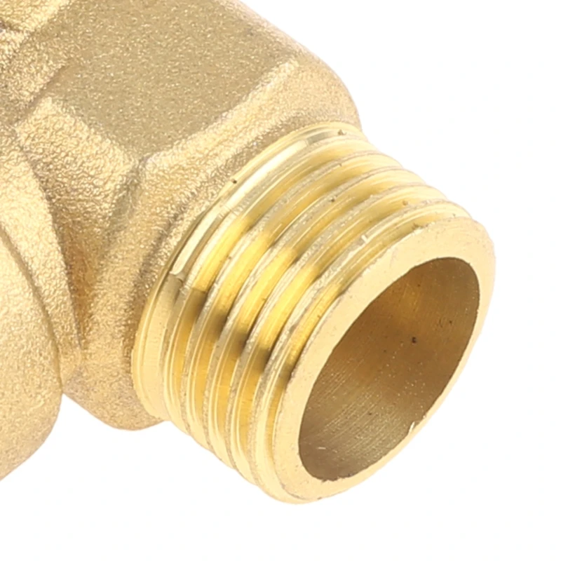 Brass Safety Valve Drain Relief Swithch For Solar Water Heater Double Inner Wire