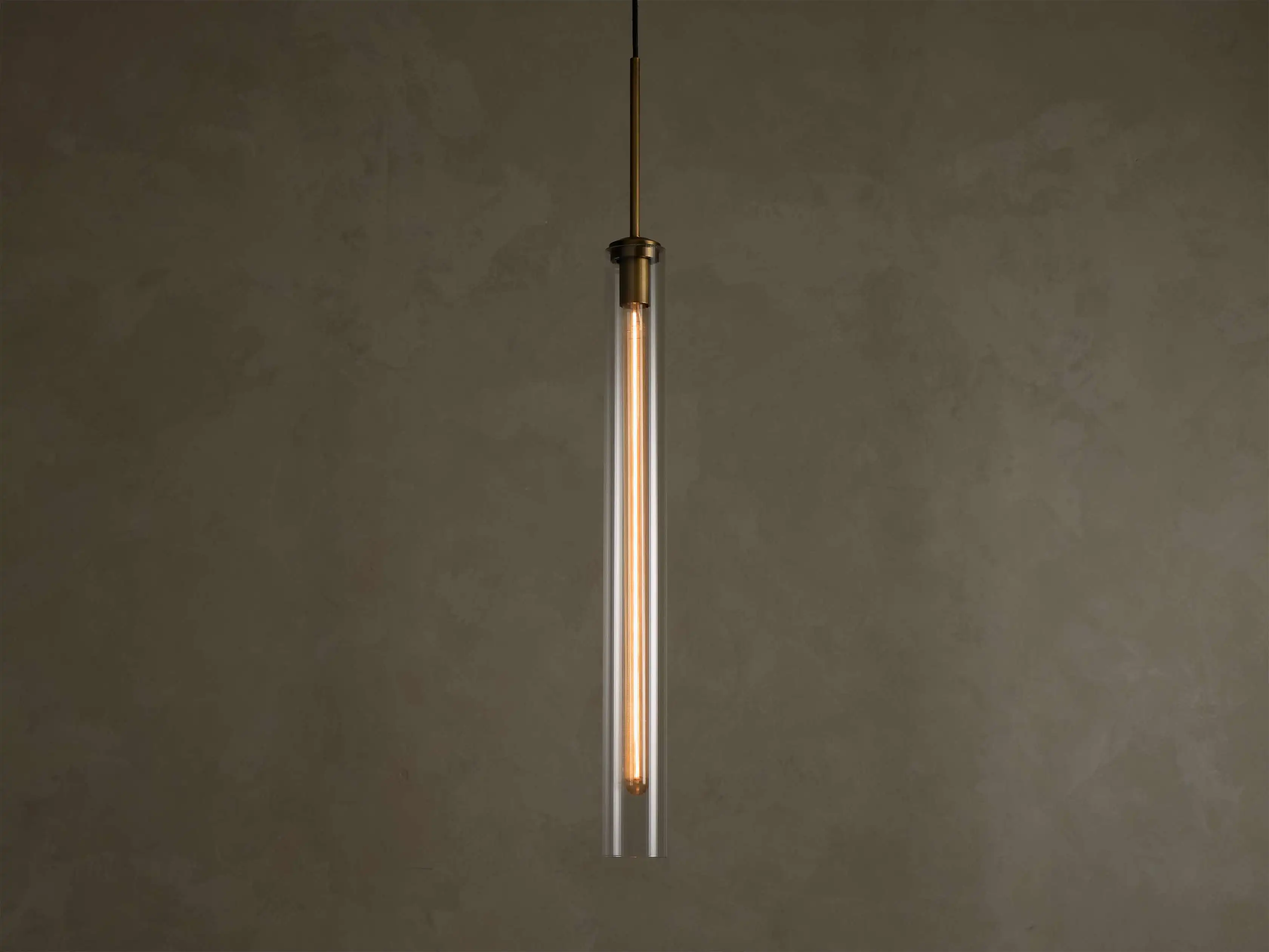 Luxury American Modern Fluted Glass Round Pendant E26 Warm White Light for Kitchen Island bar Sink