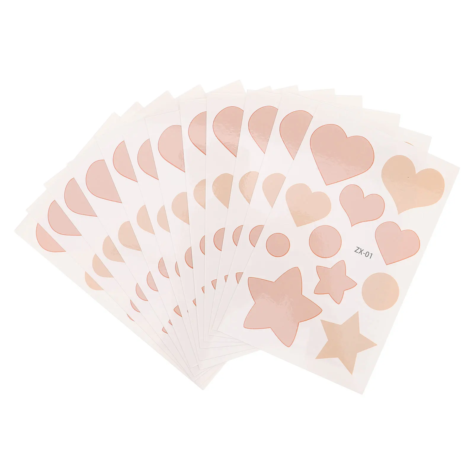 

12 шт., нашивки для шрамов, невидимые наклейки-консилеры, прочный клей, дышащие листы для шрамов для лица, тела, татуировки, ожогов