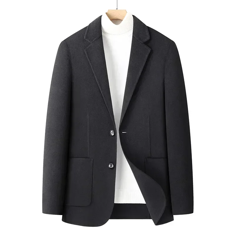 

Autumn and Winter High-end Casual Short Woolen Coat Jacket Warm Woolen Woolen Suit