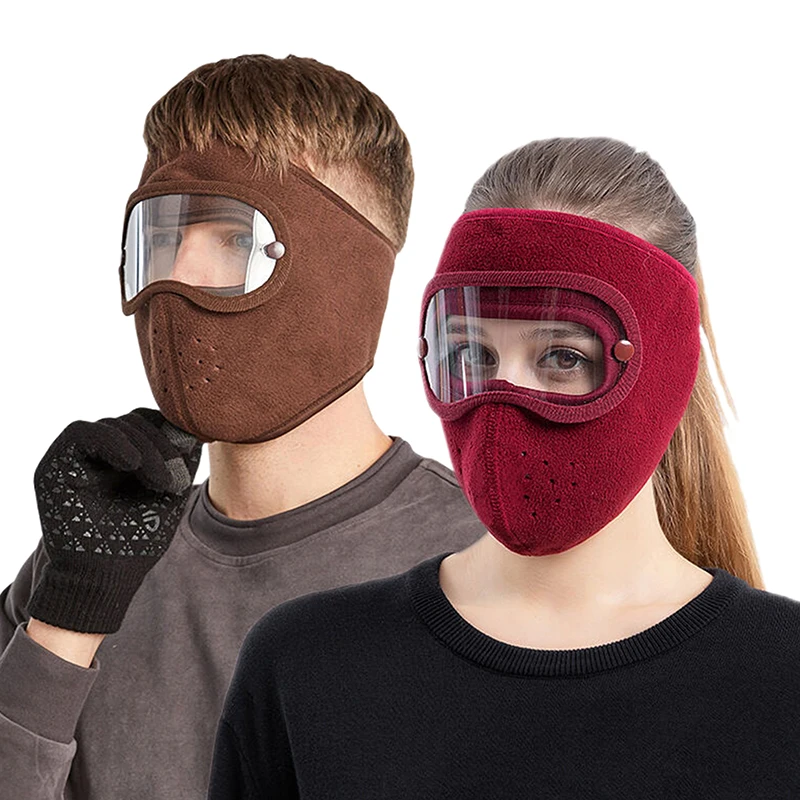 Winter Cycling Face Mask Windproof Men Women For Skiing Snowboarding Motorcycle Outdoor Sports Balaclava Cap Warmer Breathable