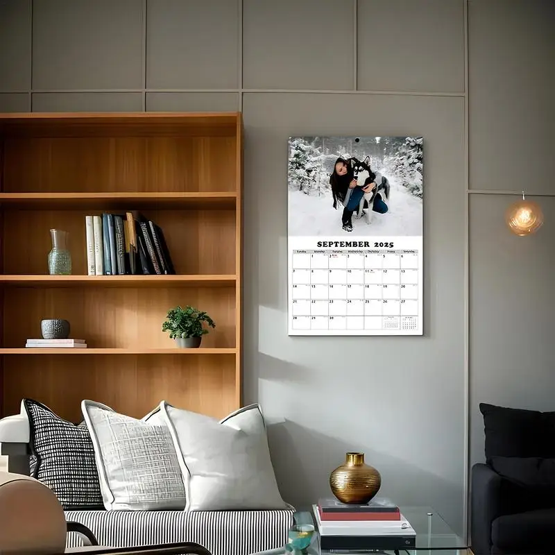 2025 Kalender Honden Grappige Puppy Kalender 11x8 Inch Leuke Hond Wandkalender Familie Creatieve Kalender Voor Kinderen Tieners Hondenliefhebbers