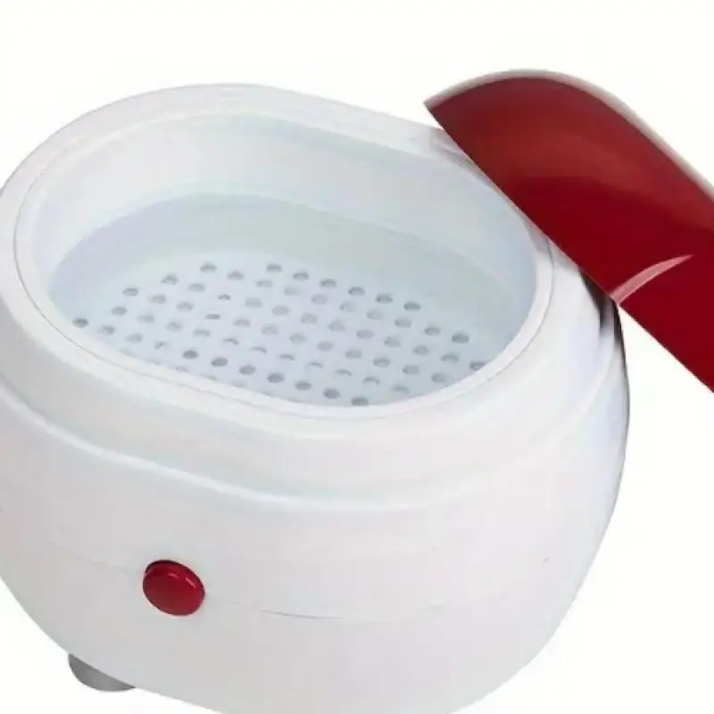 

Portable Ultrasonic Denture Cleaner for Retainers, Mouth Guards & Braces, Compact Hygienic Case, Deep Cleaning Filtration, Batte