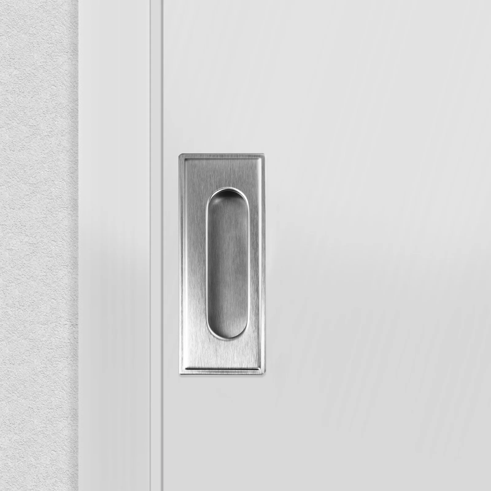 

6pcs Stainless Steel Cabinet Door Handle Invisible Wardrobe Pull Durable Home Furniture Knob Easy Install Modern Style Hardware