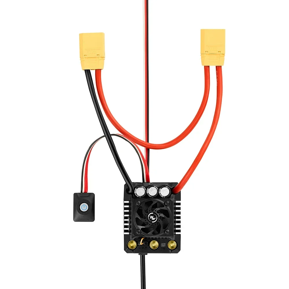HOBBYWING MAX8 G2S 160A ESC EzRun Series Controlador electrónico de velocidad sin escobillas para camión Buggy 1/8 1/10 RC