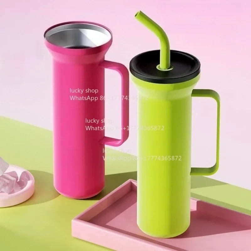New Bingba Cup Large Capacity Straw Insulation High Value, Large, Summer