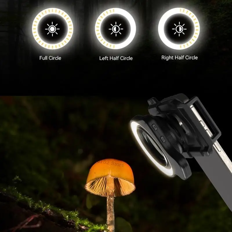 Professional Photography Light For Low Light Environments 45 Customizable Modes Smartphone Camera Compatible