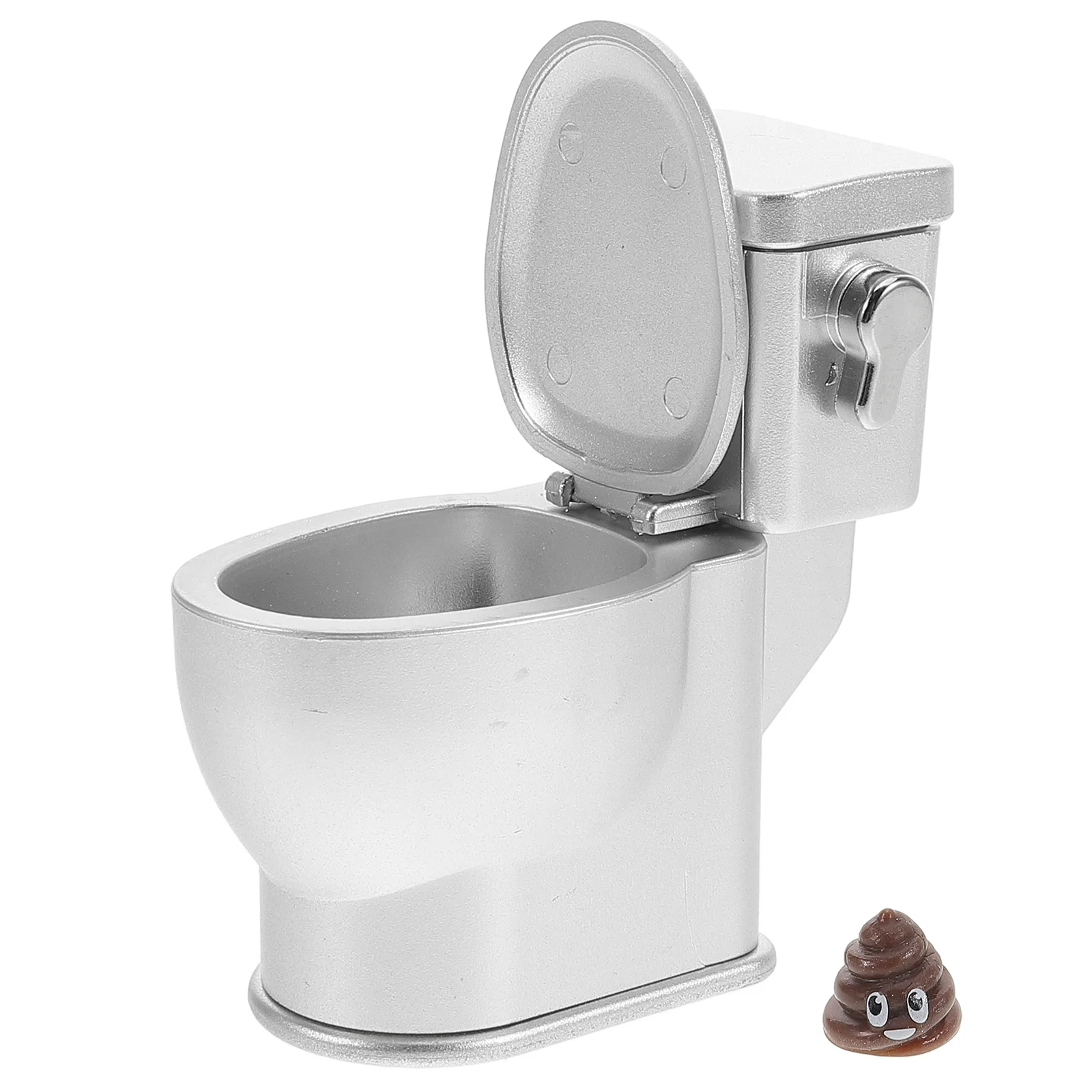 Kid Pretend Play Toy Dollhouse Toilet Model Tiny Kit Room Decors Miniature Figurine